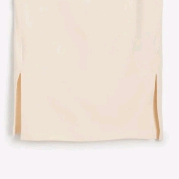 NWT Madewell Sleeveless Boatneck Side Slit Tee Size S - Picture 6 of 7